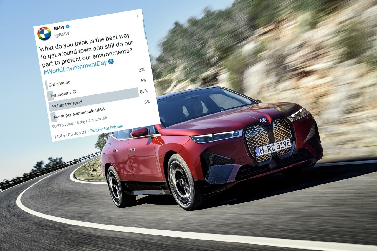 BMW dalej "nie umie" w twittera. Znów podłożyli się ekologom