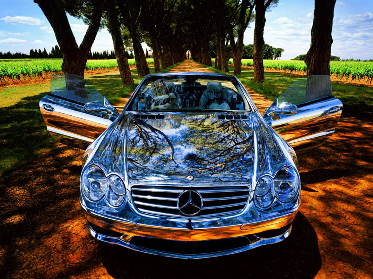 Mercedes SL (fot. hamovhotov.com)