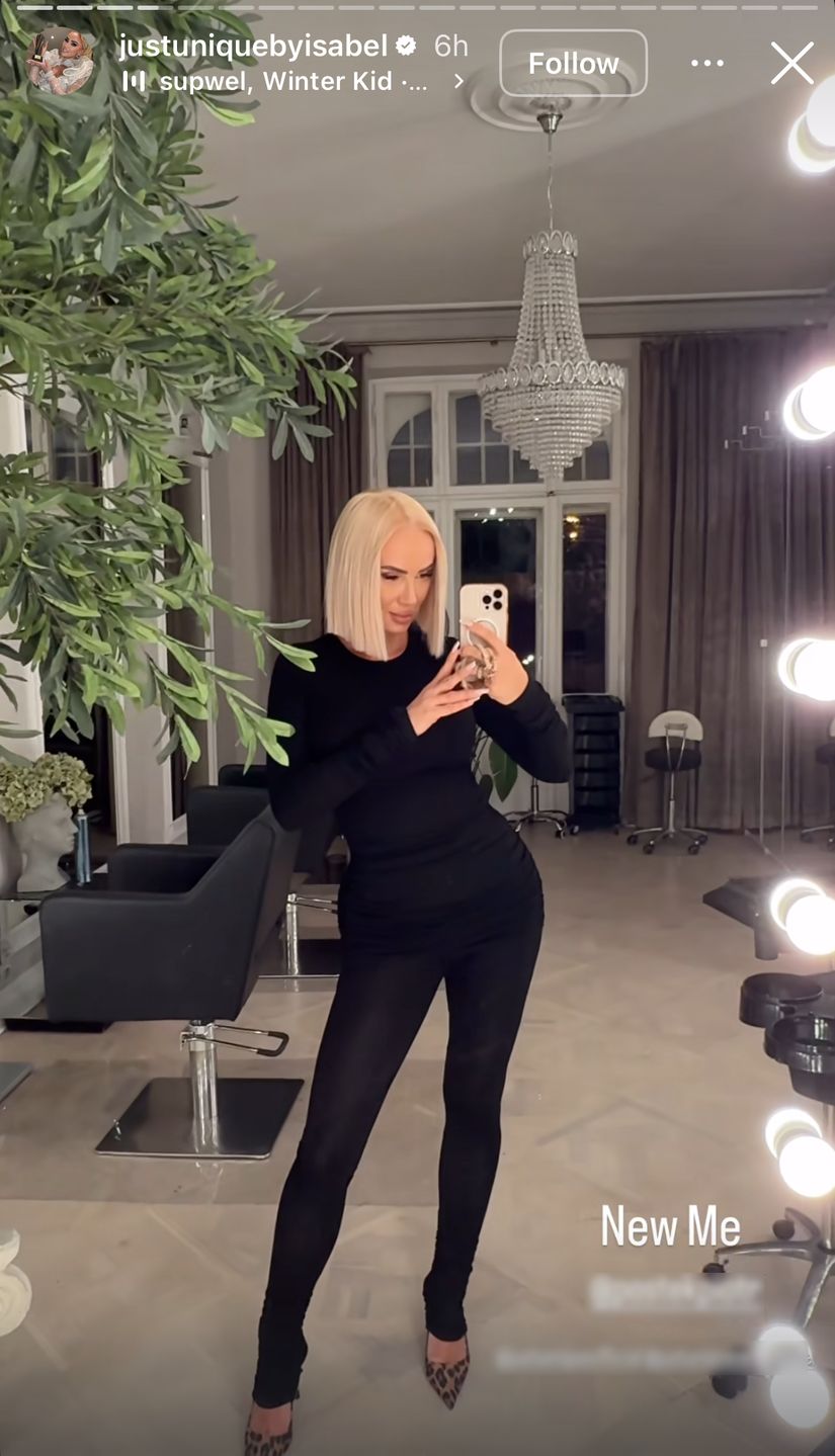 Izabela Macudzińska chwali się nową fryzurą