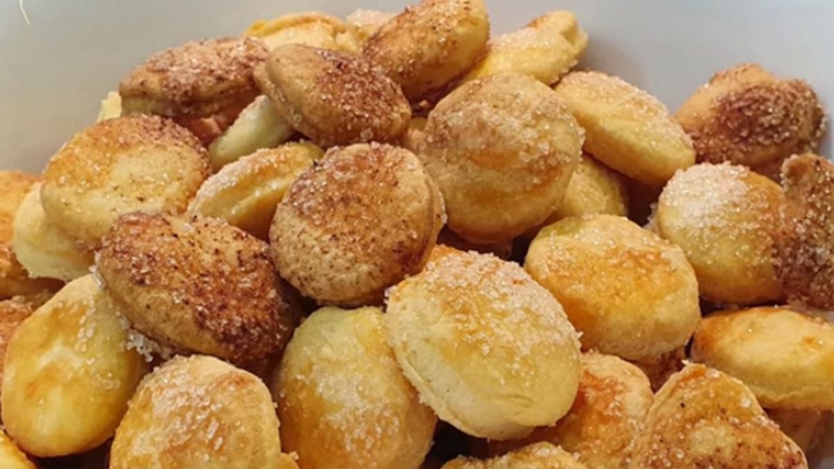 Kruche ciasteczka z cukrem to cudowny smak dzieciństwa.