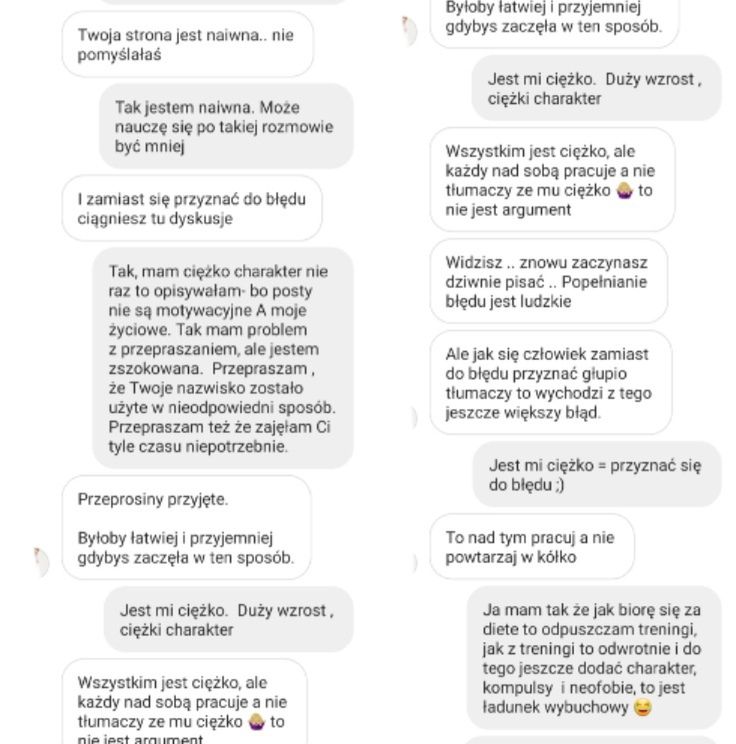 Wiadomości Ewy Chodakowskiej do byłych ambasadorek
