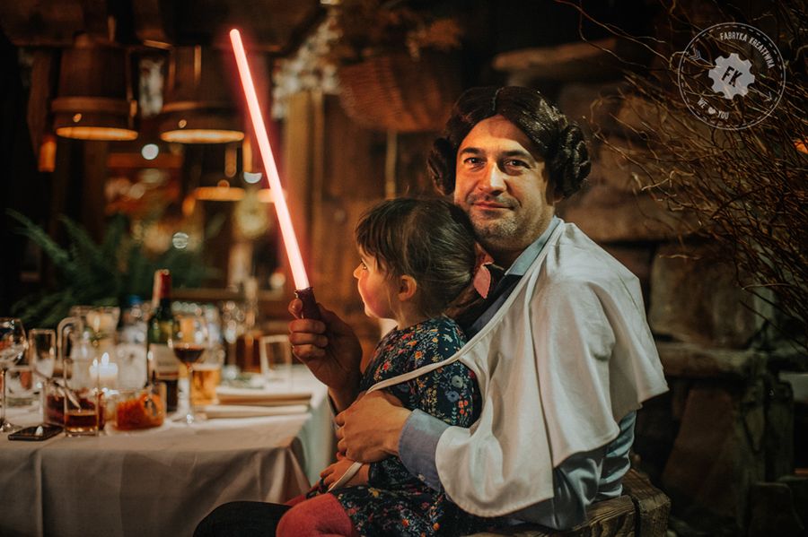 Dawno, dawno temu w odległej galaktyce... odbył się ślub - zdjęcia z ceremonii w klimacie Star Wars 36
