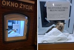 Siostry zakonne były w szoku. Znalazły go w oknie życia