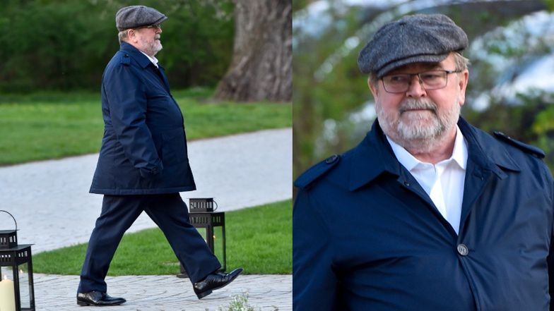 Elity przybywają na charytatywną kolację w Łazienkach Królewskich