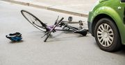 Rowerzysta wymusił pierwszeństwo. W wyniku zdarzenia trafił do szpitala