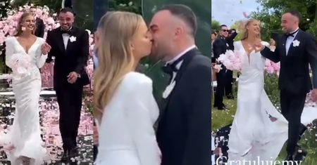 Karolina Pisarek WYSZŁA ZA MĄŻ! Tak prezentowała się na ślubie z Rogerem Sallą (FOTO)