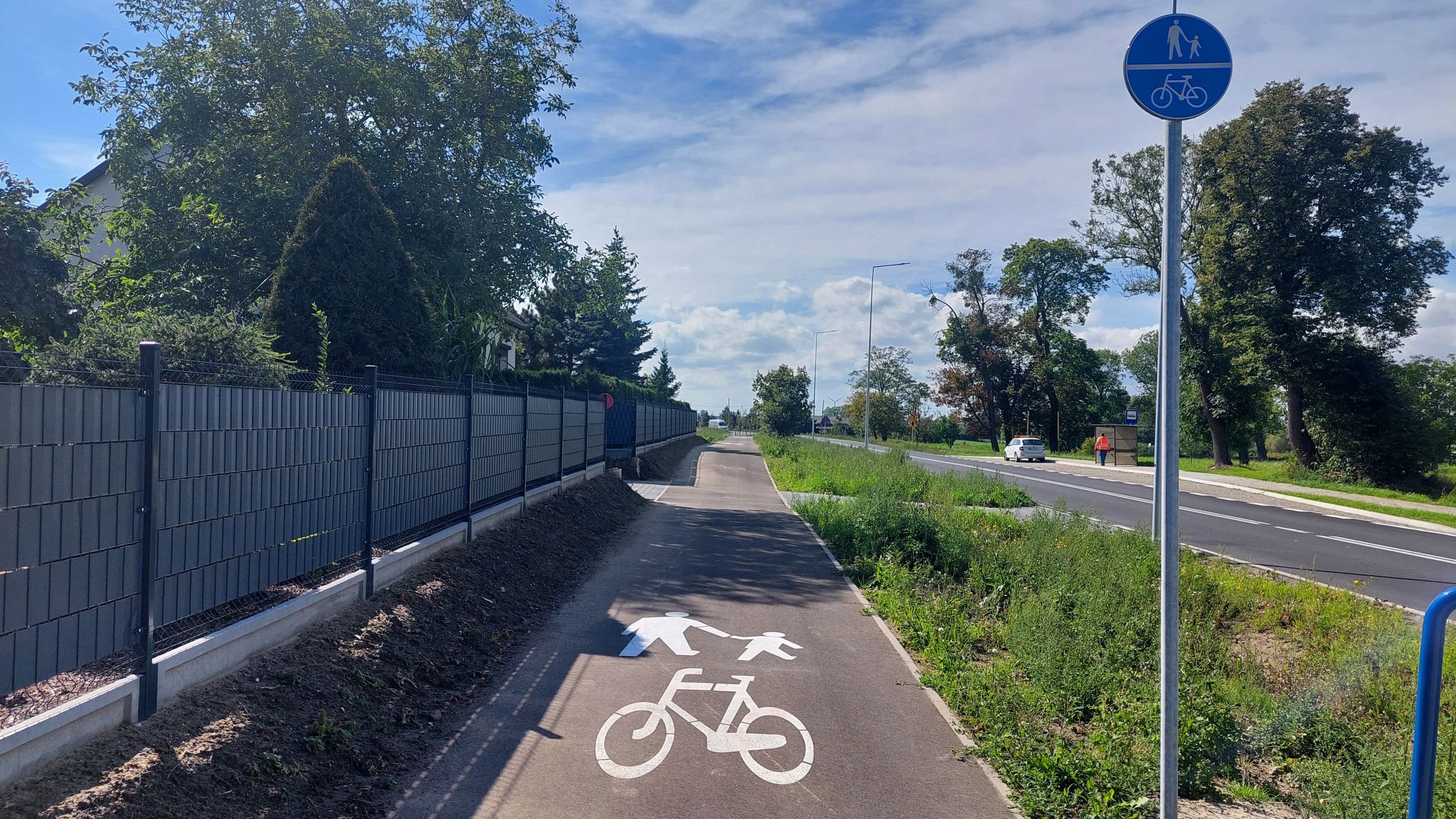 Piesi i rowerzyści zyskali bezpieczną przestrzeń
