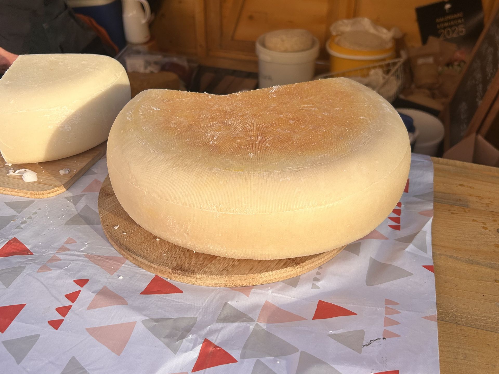 Produkty na jarmarku w Olsztynie 