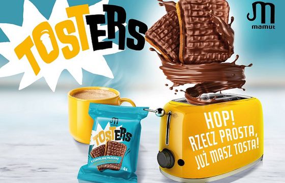 Mamut promuje gotowe tosty z czekoladą