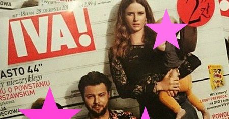 Karolina Malinowska i Olivier Janiak pokazali dzieci na okładce Vivy