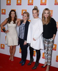 "Przyjaciółki": Rozpromieniona Liszowska błyszczała na konferencji serialu!