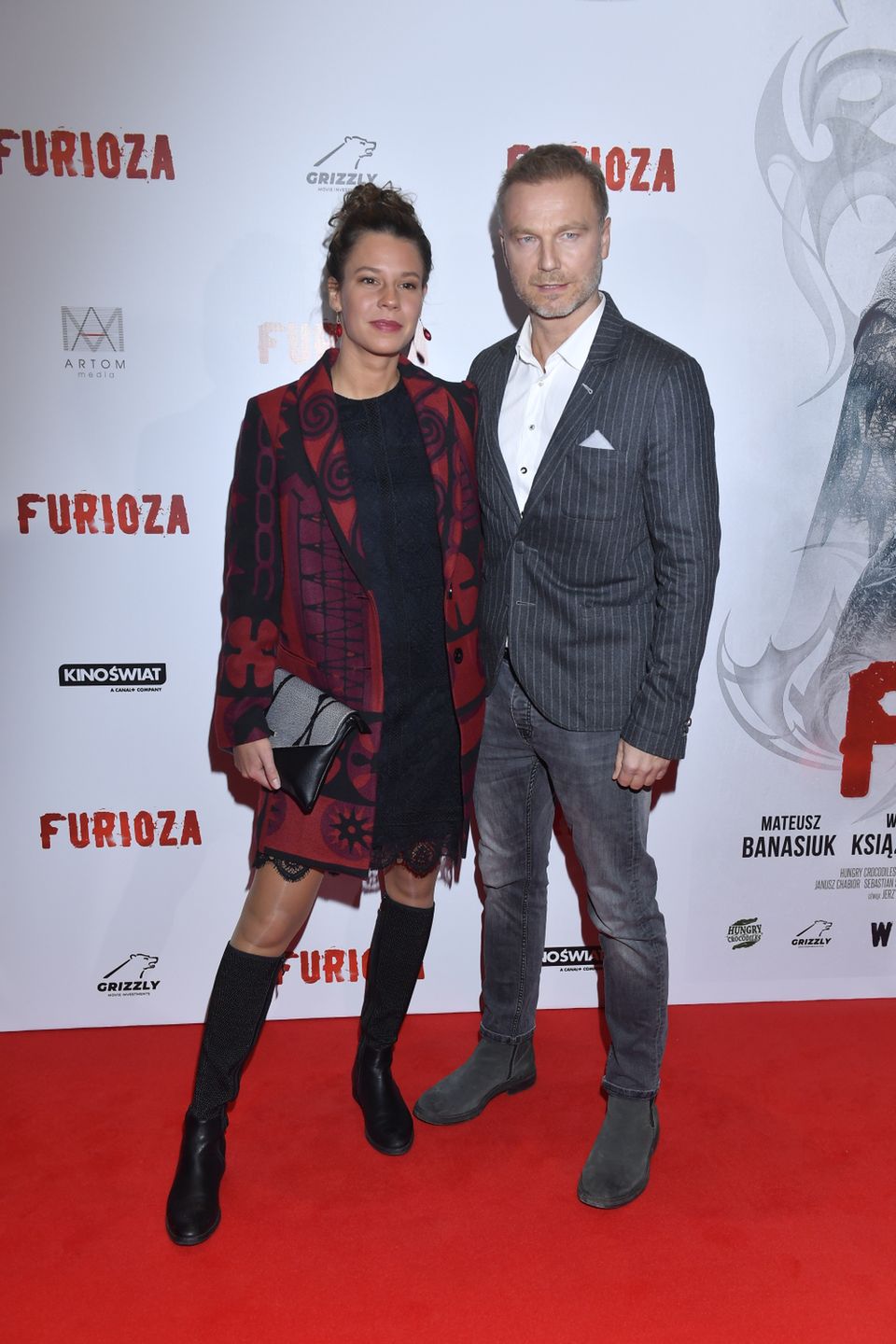 Krystian Wieczorek, Maria Szafirska - premiera filmu „Furioza”