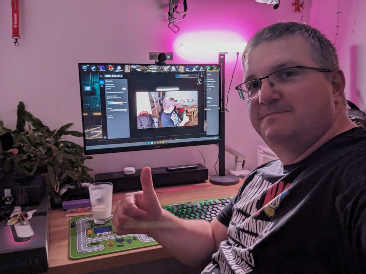 Bardzo udany towarzysz streamingu xD