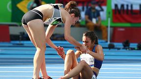 Rio 2016: najpiękniejszy moment igrzysk? Biegaczki pokazały, co znaczy "fair play"