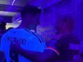 "Dwie legendy". Niesie się nagranie z Lewandowskim