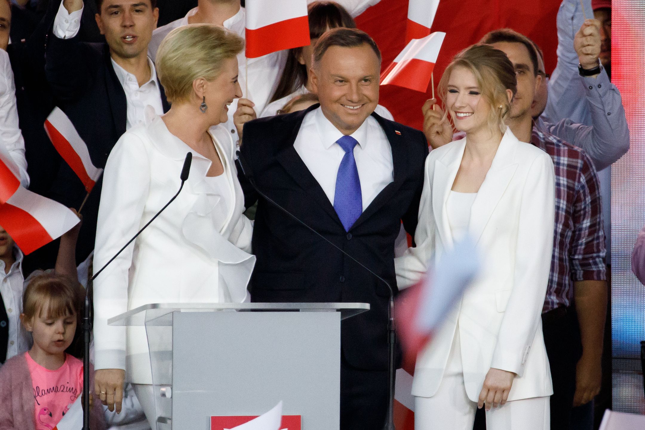 Andrzej Duda, Agata Duda, Kinga Duda 