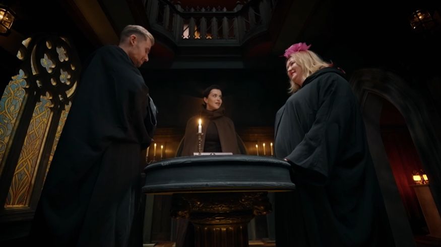 Kadr z "The Traitors. Zdrajcy"