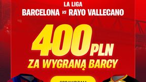 Hit na poniedziałek. Bonus 400 zł za wygraną Barcelony