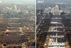 Internet porównuje i wyśmiewa "tłumy" obecne na zaprzysiężeniu Donalda Trumpa