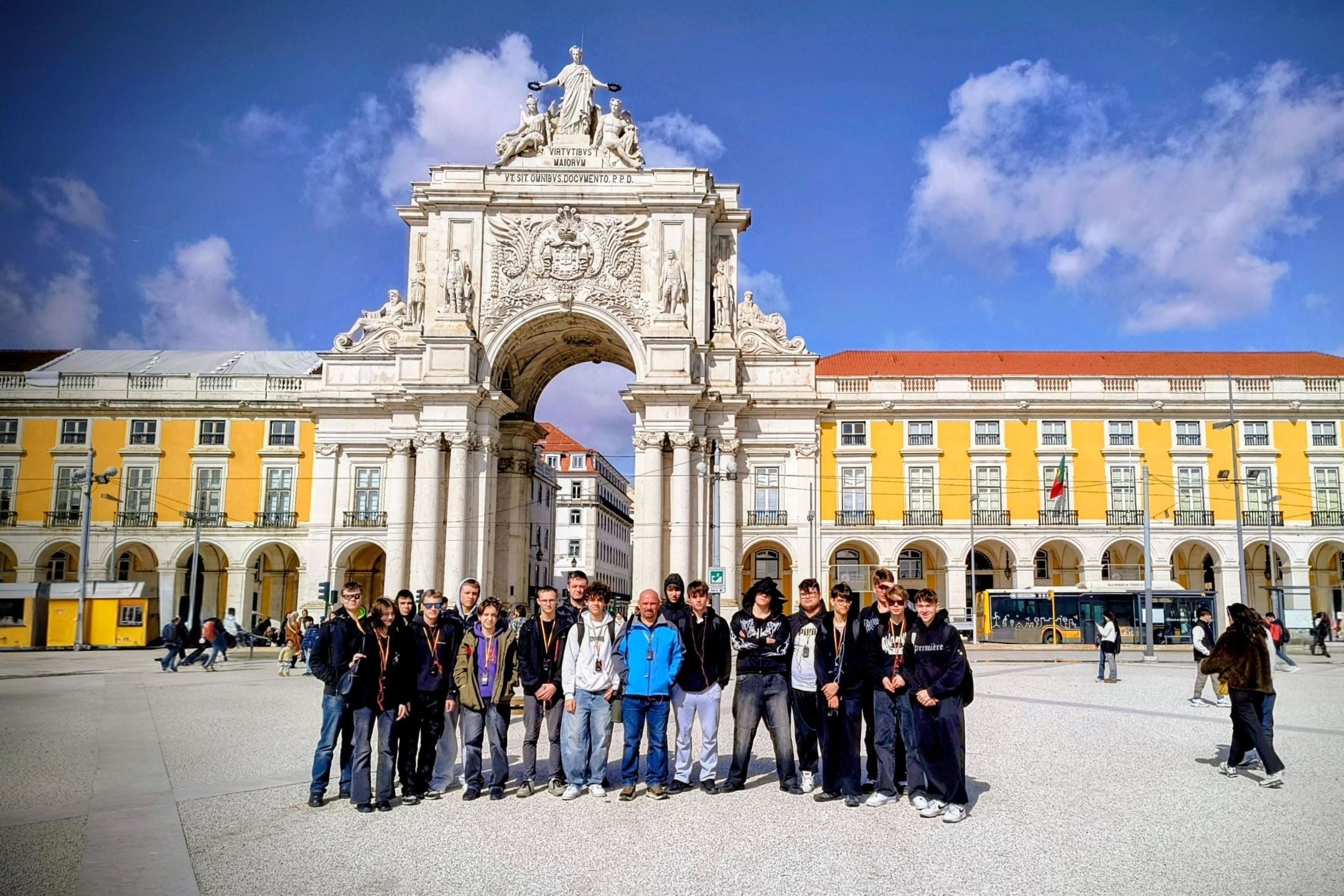 Uczniowie podczas programu ERASMUS+