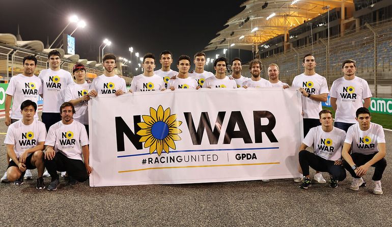 Na początku roku kierowcy F1 protestowali m.in. przeciwko wojnie w Ukrainie