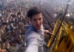 Stambuł - selfie na 220-metrowym dźwigu