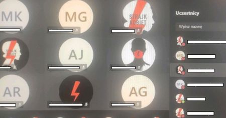 Skandal podczas lekcji online. Poszło o Strajk Kobiet