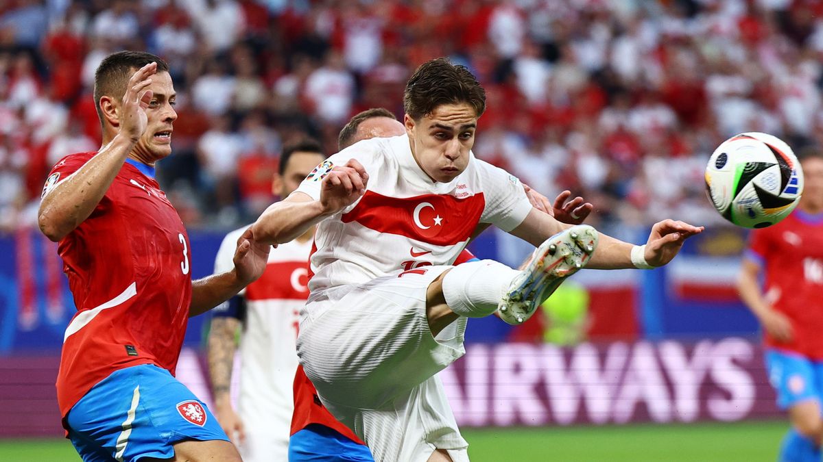 PAP/EPA / Filip Singer / Mecz Euro 2024: Czechy - Turcja