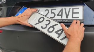 Będą odwrócone tablice rejestracyjne. Ministerstwo ma już projekt