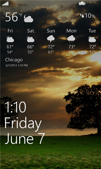Amazing Weather HD - najlepsza pogodynka na Windows Phone tylko dziś za darmo! 2