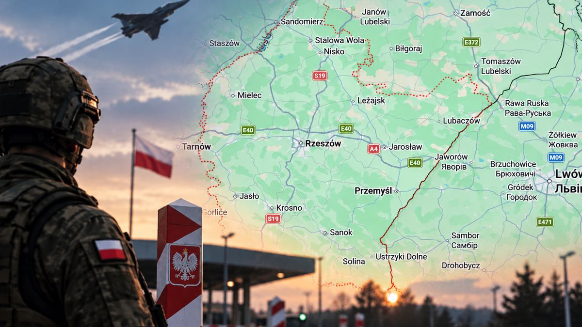 Mapa Podkarpacia