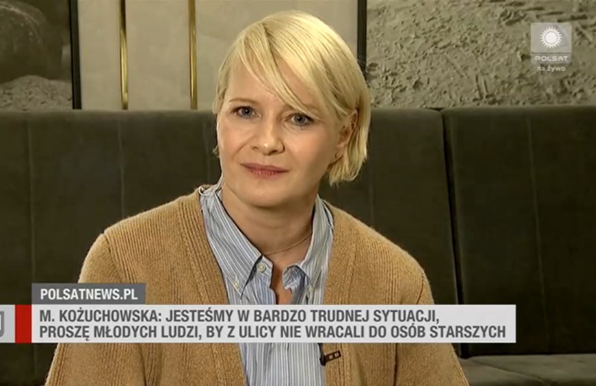 Małgorzata Kożuchowska zabrała głos w sprawie wyroku TK i Strajku Kobiet.