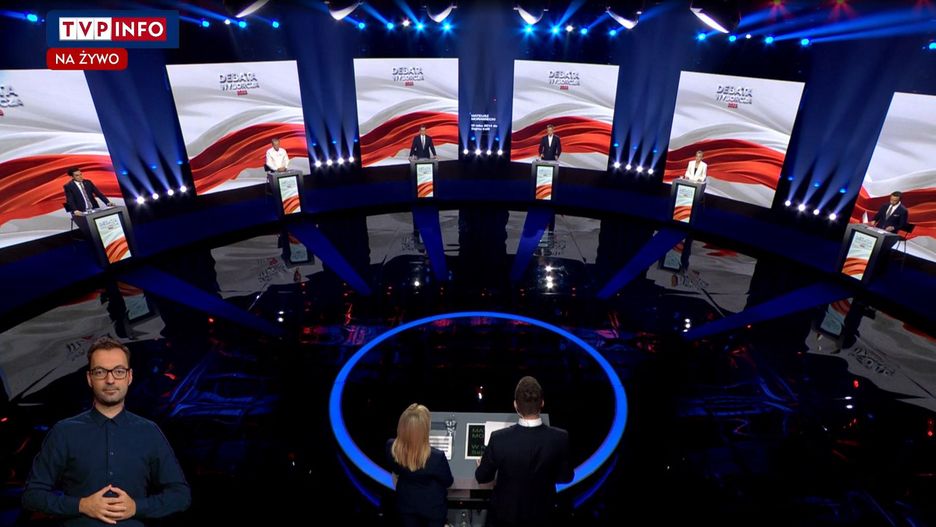 Debata przedwyborcza w TVP