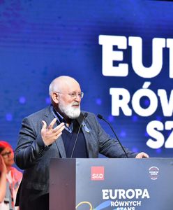 Timmermans zaskoczył. Padły słowa pochwały dla Polski