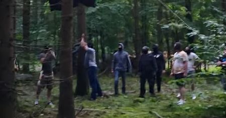 Chwile grozy w Puszczy Boreckiej. Do sieci trafiło przerażające wideo