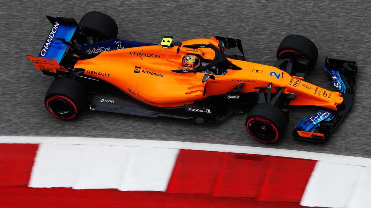Materiały prasowe / McLaren / Na zdjęciu: model MCL33 na torze w Austin
