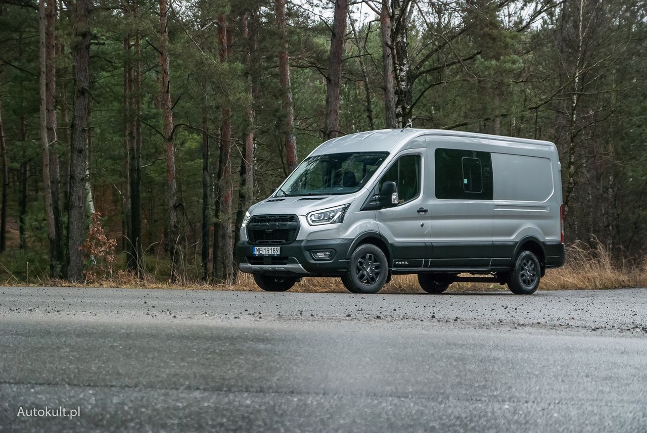 Test: Ford Transit Trail 2.0 170 KM - wszechstronny, ale nie do ciężkiego terenu