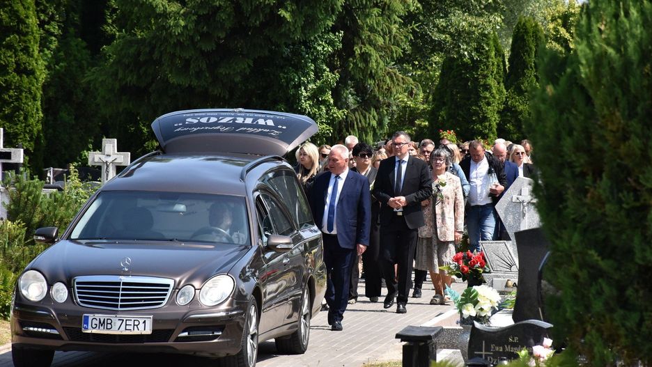 Pogrzeb Macieja Prądzyńskiego, wiceburmistrza Nowego Stawu