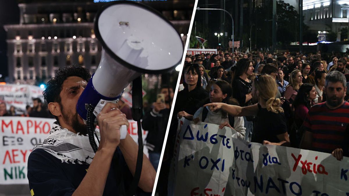 Ponad 2 tys. osób zebrało się na demonstracji przeciwko wizycie sekretarza stanu USA.