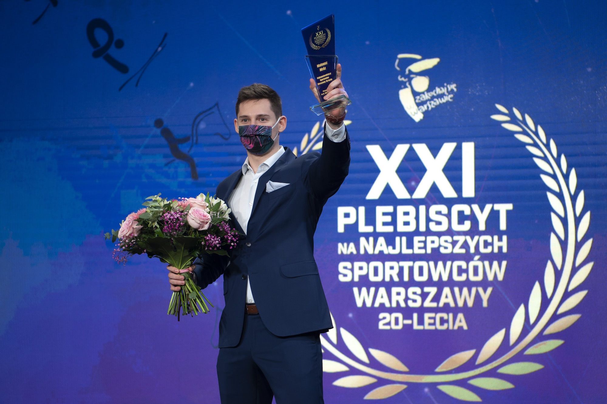 Warszawa. Tytuł Najpopularniejszego Sportowca Warszawy 10-lecia przyznany w głosowaniu internetowym przypadł Mateuszowi Mrozowi 