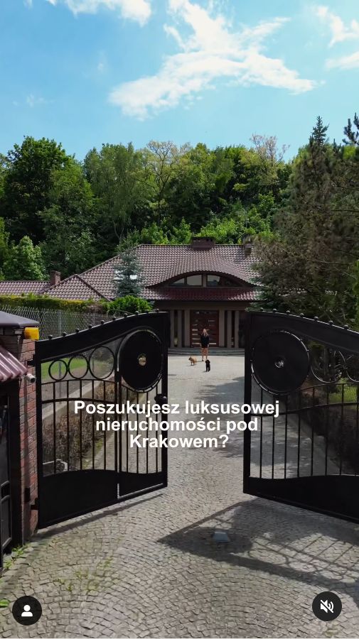 Sylwia Peretti sprzedaje willę w Krakowie.