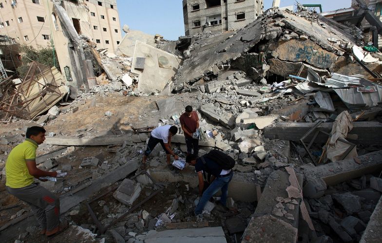 Zniszczenia w Strefie Gazy
