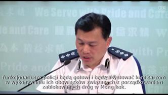 Policja zamierza uporządkować miejsce protestów