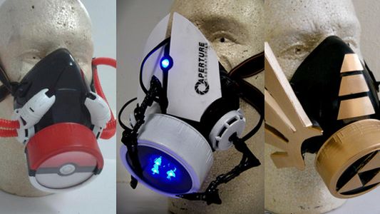 Maski przeciwgazowe i inne dziwactwa dla graczy 1