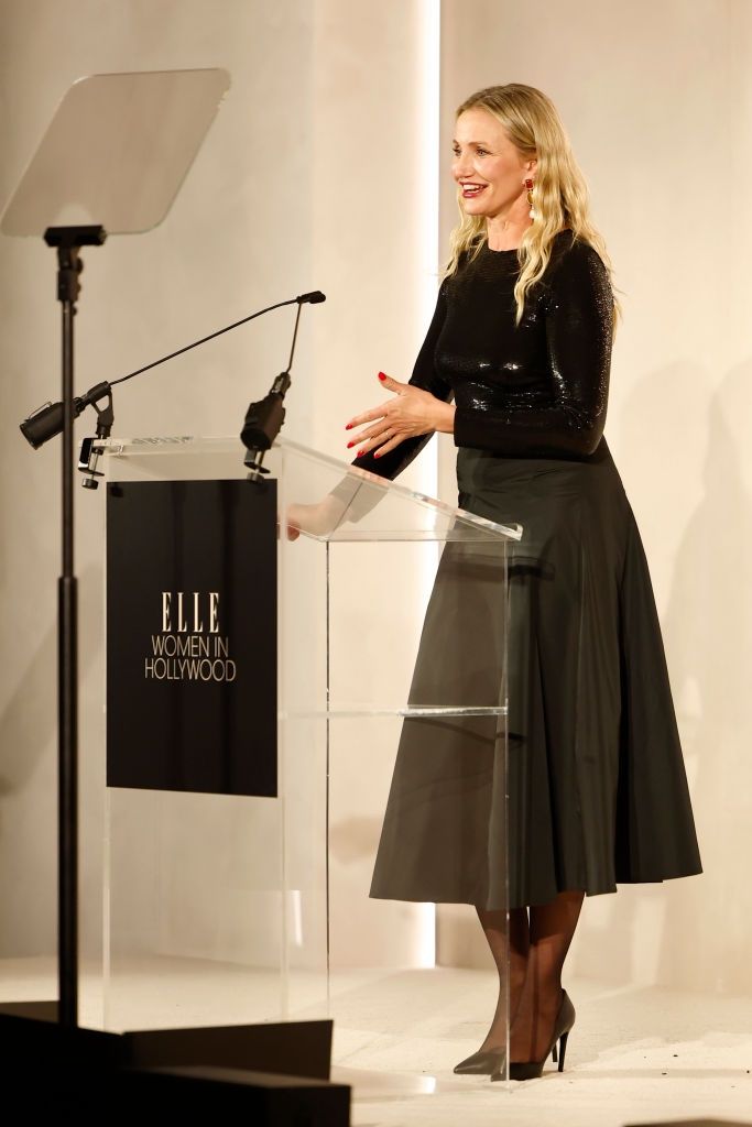 Cameron Diaz na gali ELLE 2024 Women In Hollywood Celebration