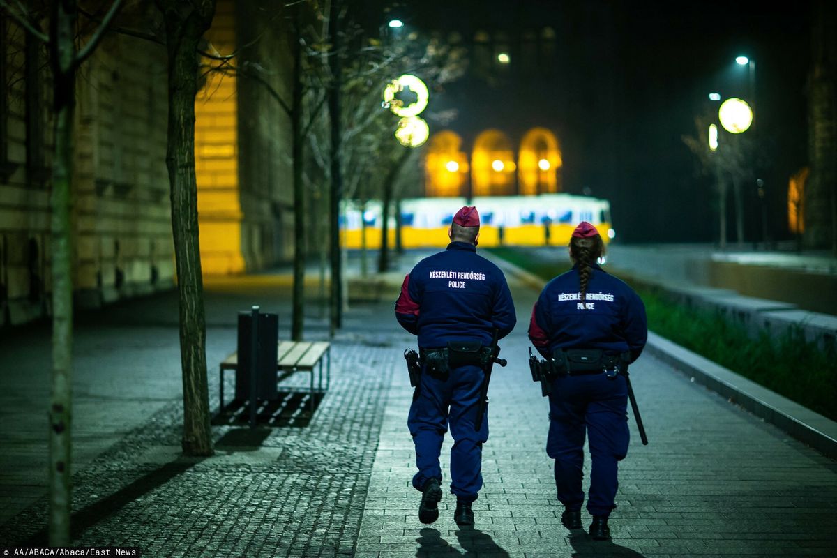 Policja w Budapeszcie