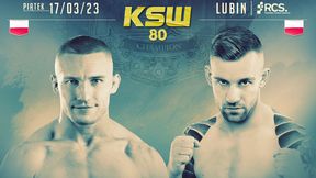 Konfrontacja Polaków na KSW 80. Karta walk zapełnia się