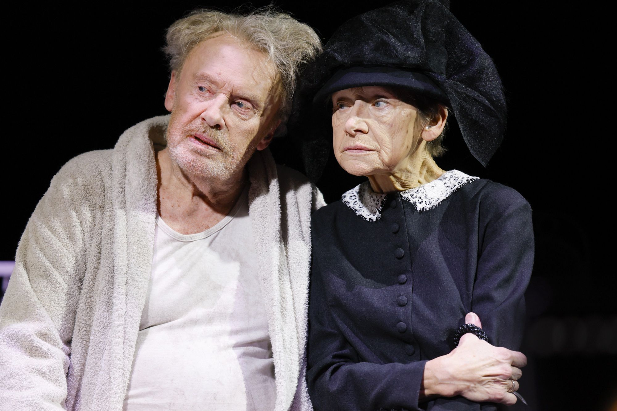 Daniel Olbrychski i Jadwiga Jankowska-Cieślak