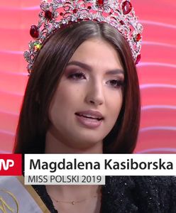 Miss Polski 2019. Magdalena Kasiborska o tym, czy konkursy piękności są bezpieczne