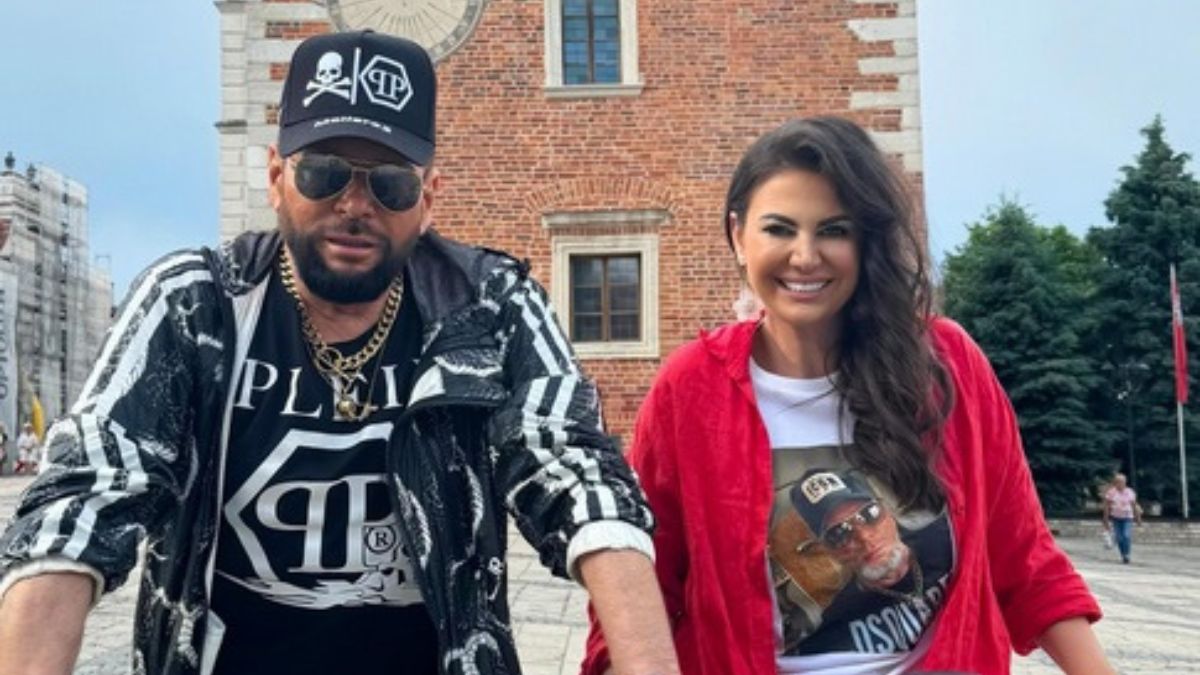 Krzysztof Rutkowski i Maja Rutkowski w Sandomierzu